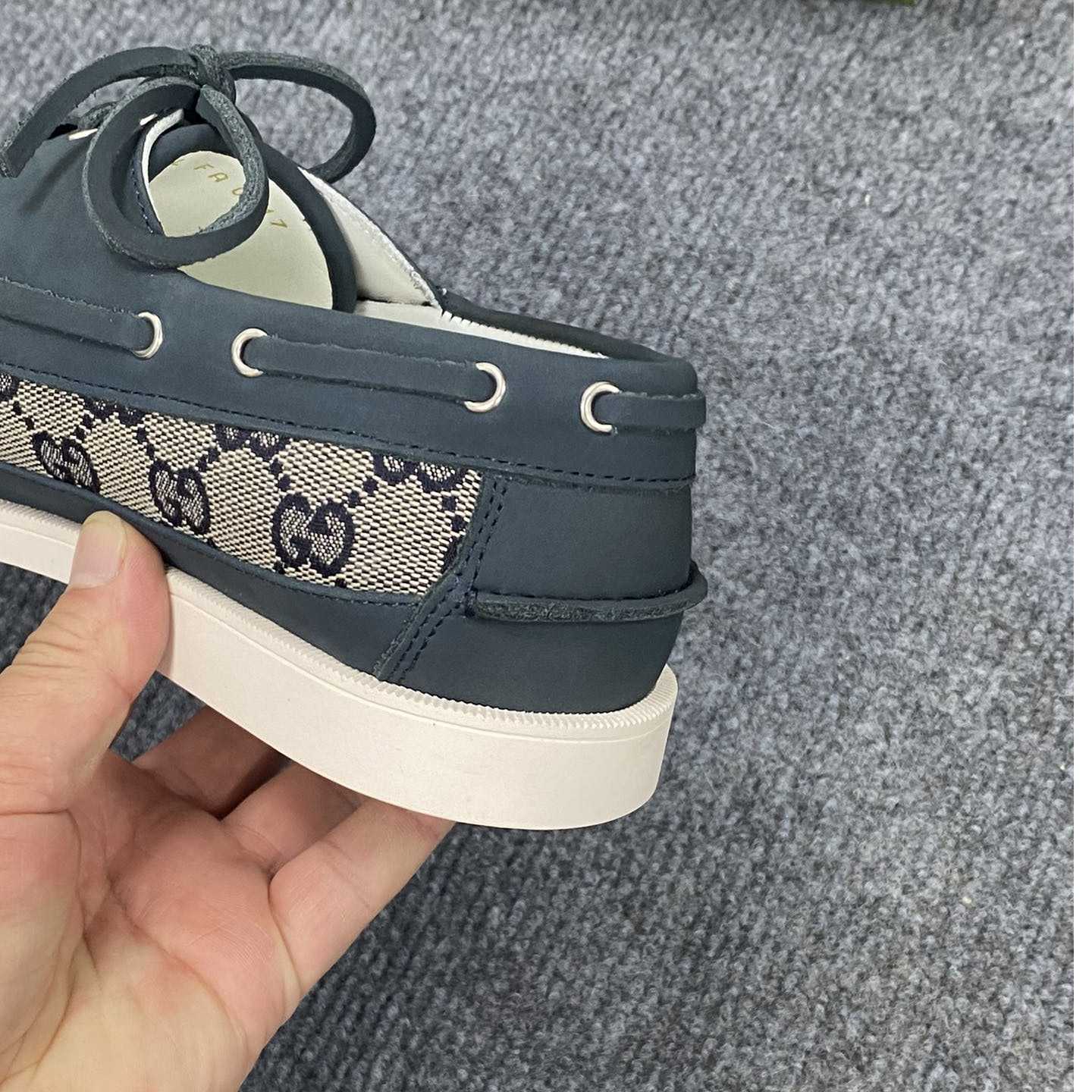 Gucci Men's Original GG Lace-up Loafer - DopestKickz