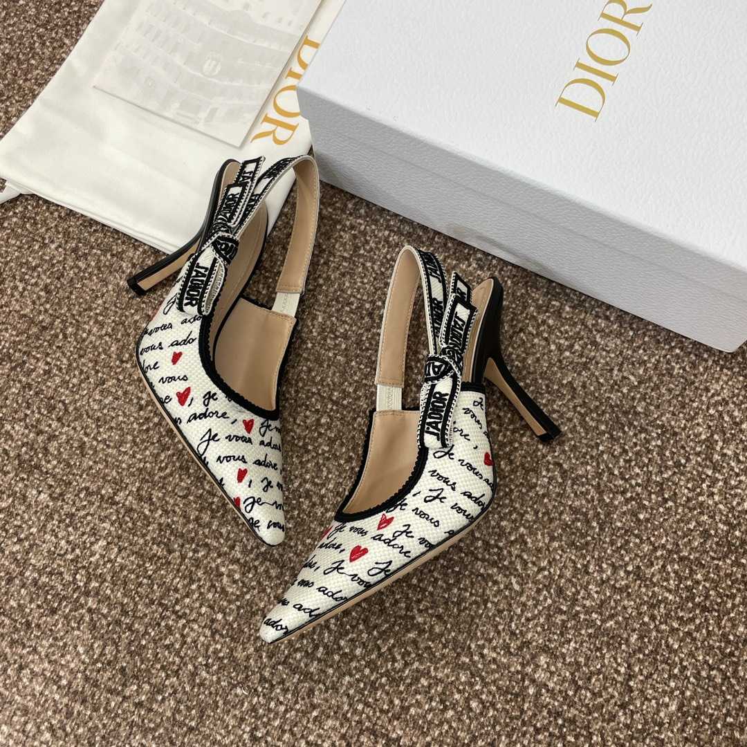 Dior J'Adior Dioramour Slingback Pump - DopestKickz