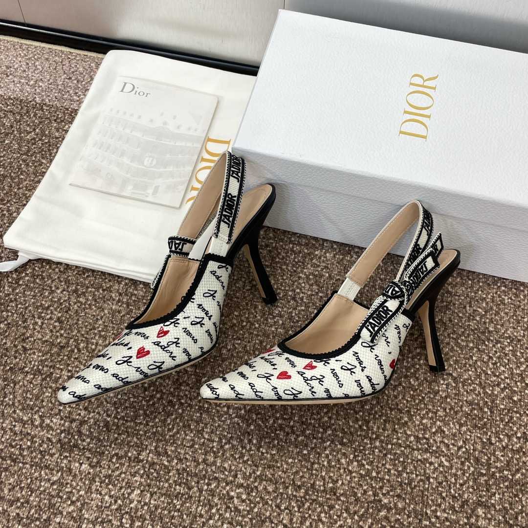 Dior J'Adior Dioramour Slingback Pump - DopestKickz