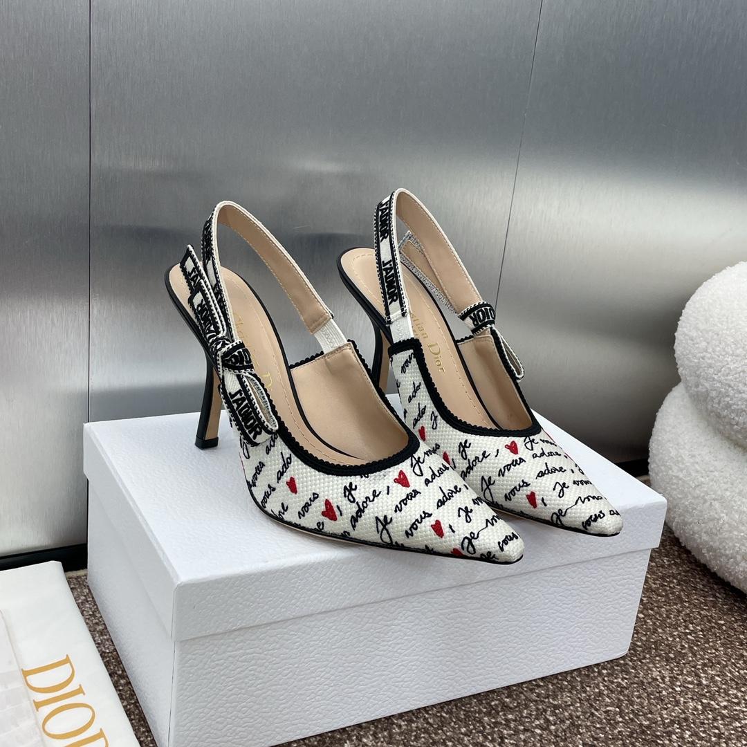 Dior J'Adior Dioramour Slingback Pump - DopestKickz
