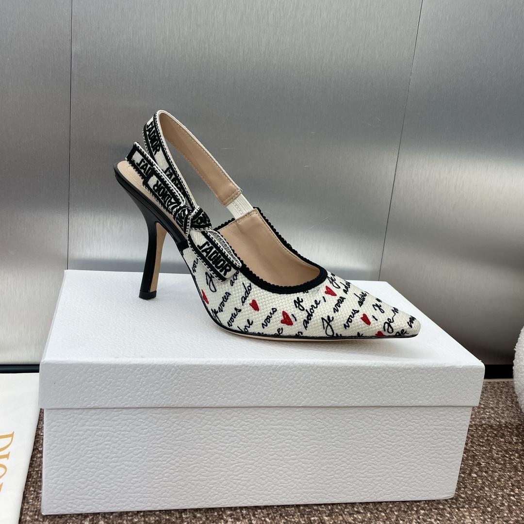 Dior J'Adior Dioramour Slingback Pump - DopestKickz