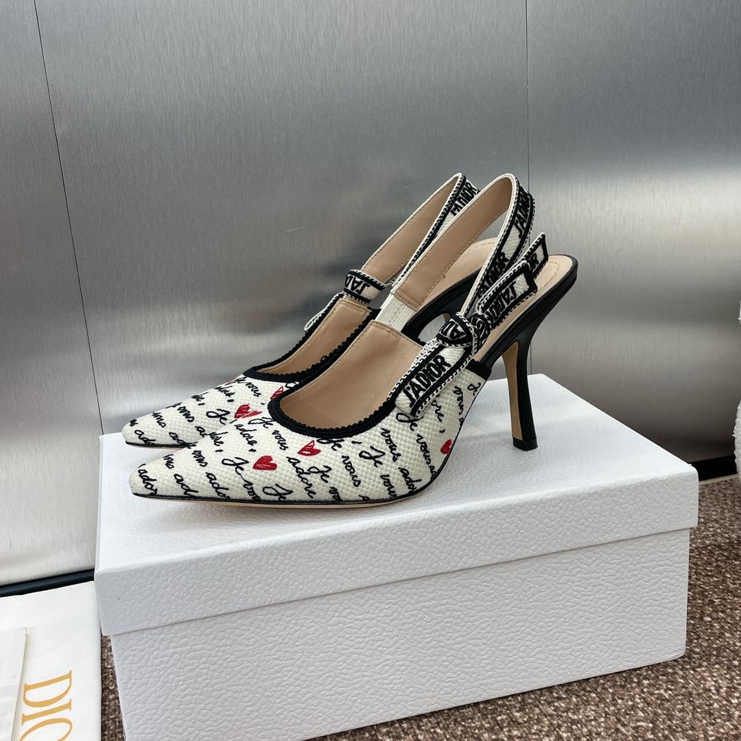 Dior J'Adior Dioramour Slingback Pump - DopestKickz