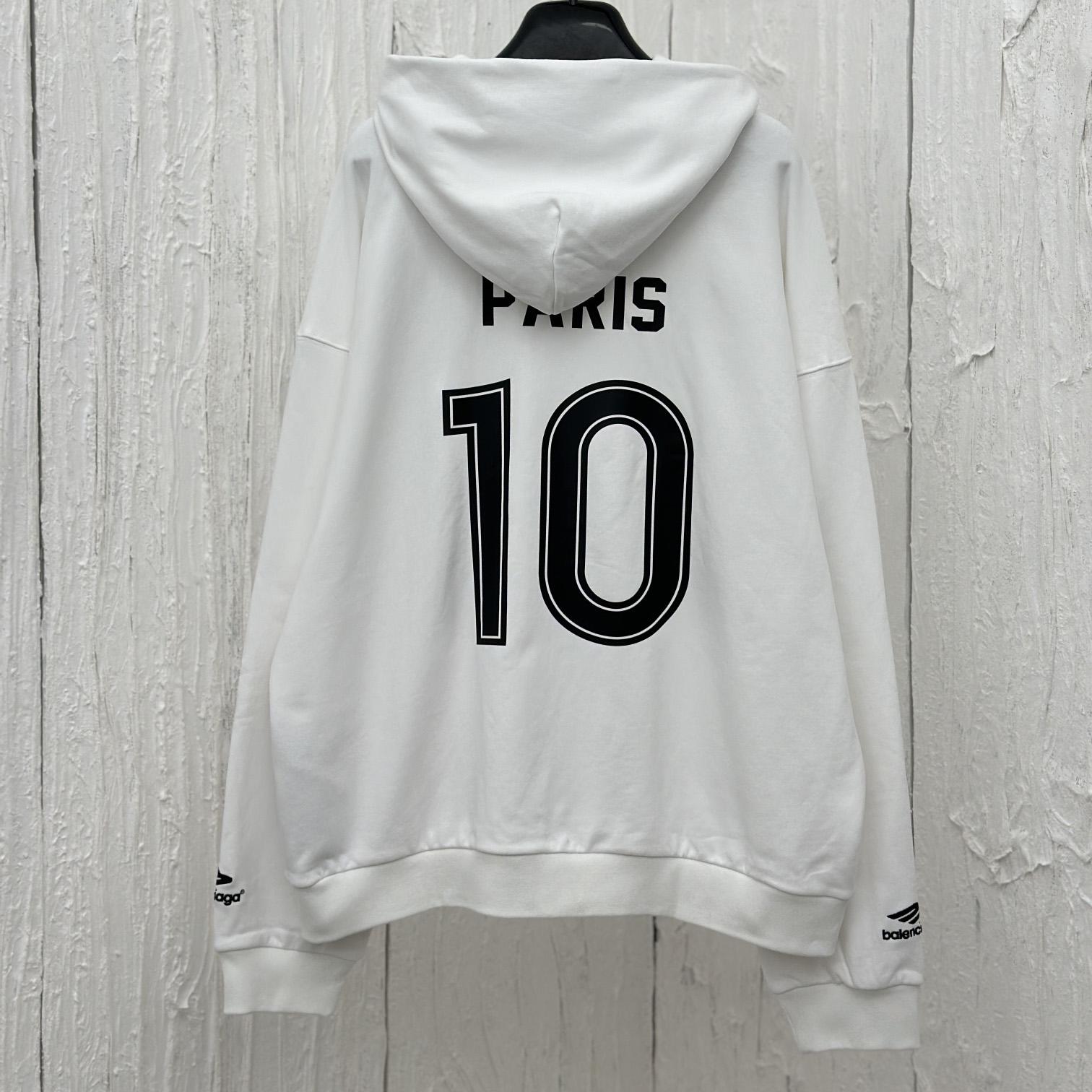 Balenciaga Soccer Zip-up Hoodie - DopestKickz