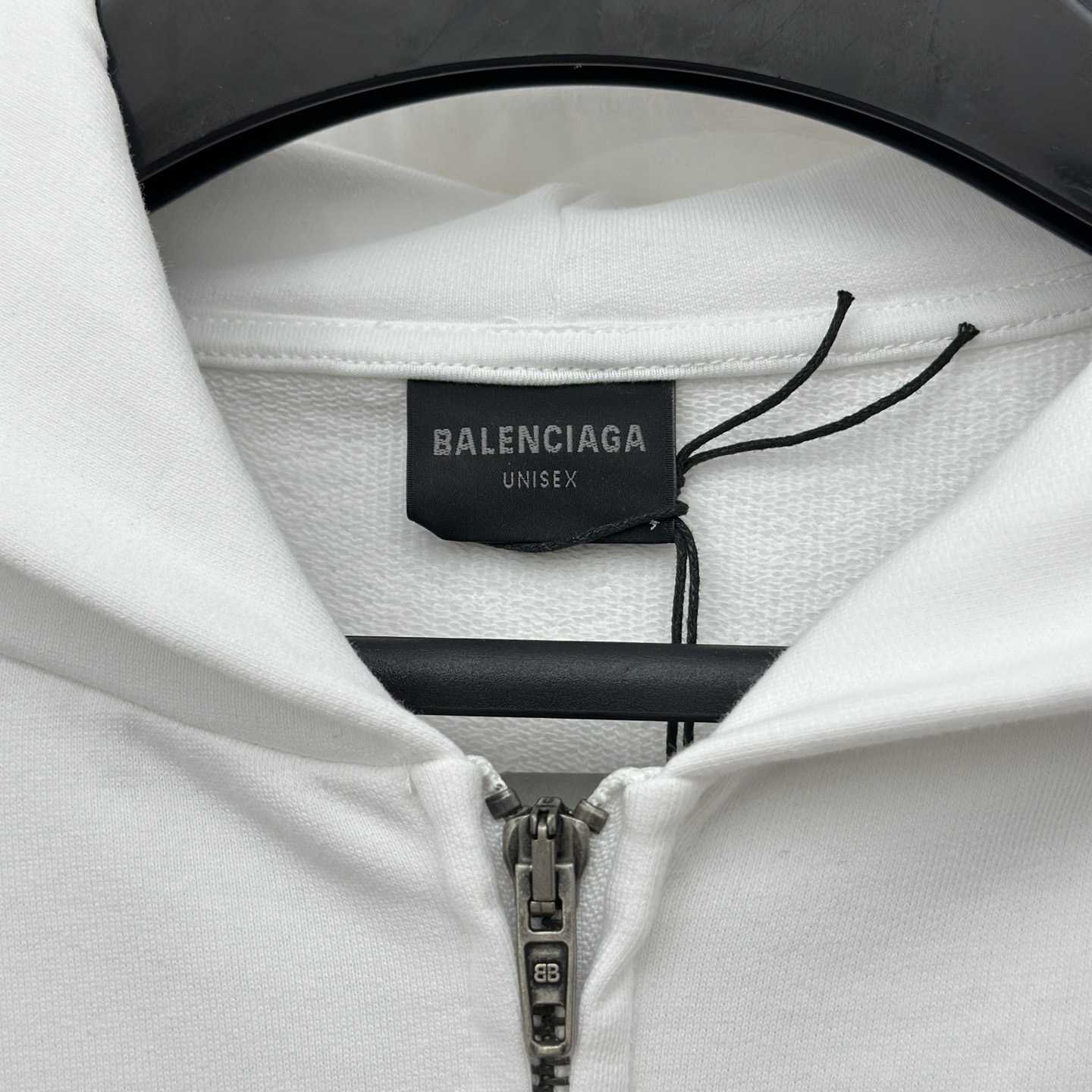 Balenciaga Soccer Zip-up Hoodie - DopestKickz