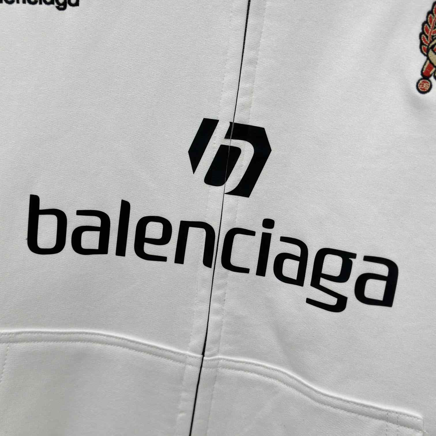 Balenciaga Soccer Zip-up Hoodie - DopestKickz