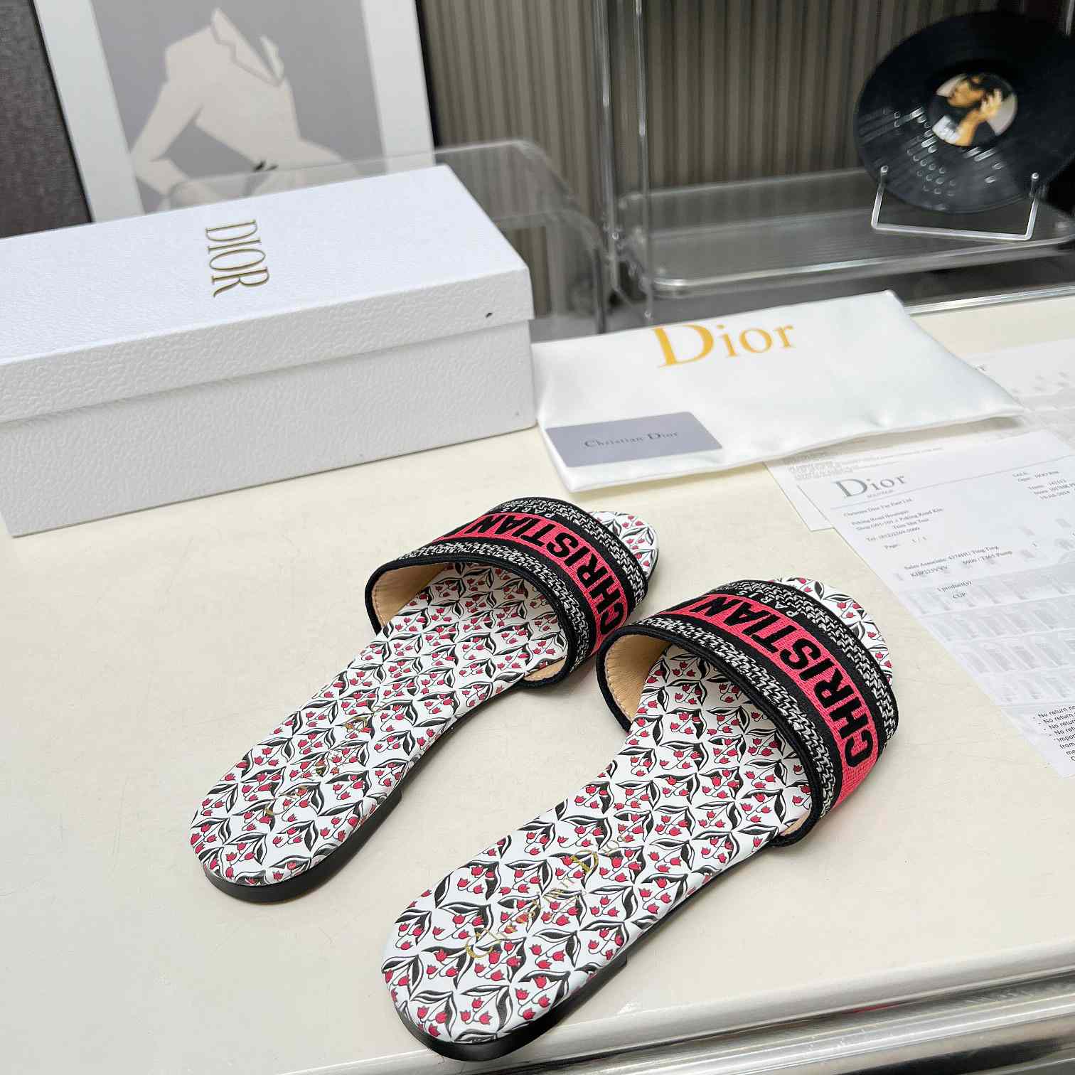 Dior Dioramour Dway Slide - DopestKickz