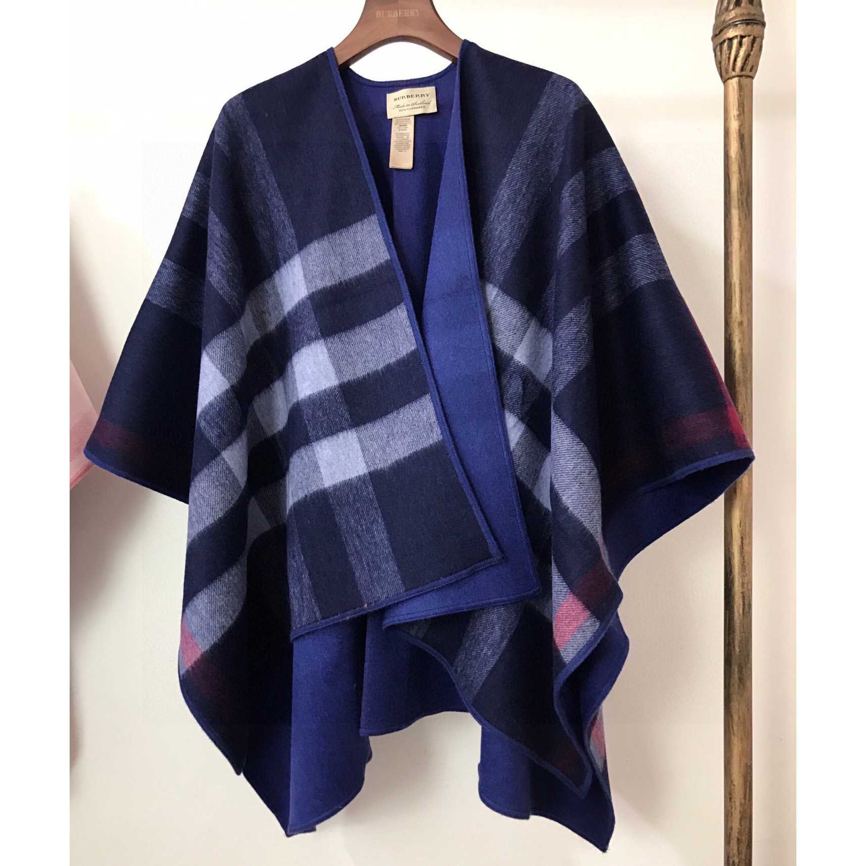 Burberry Charlotte Reversible Wool Felt Cape    140*140cm - DopestKickz