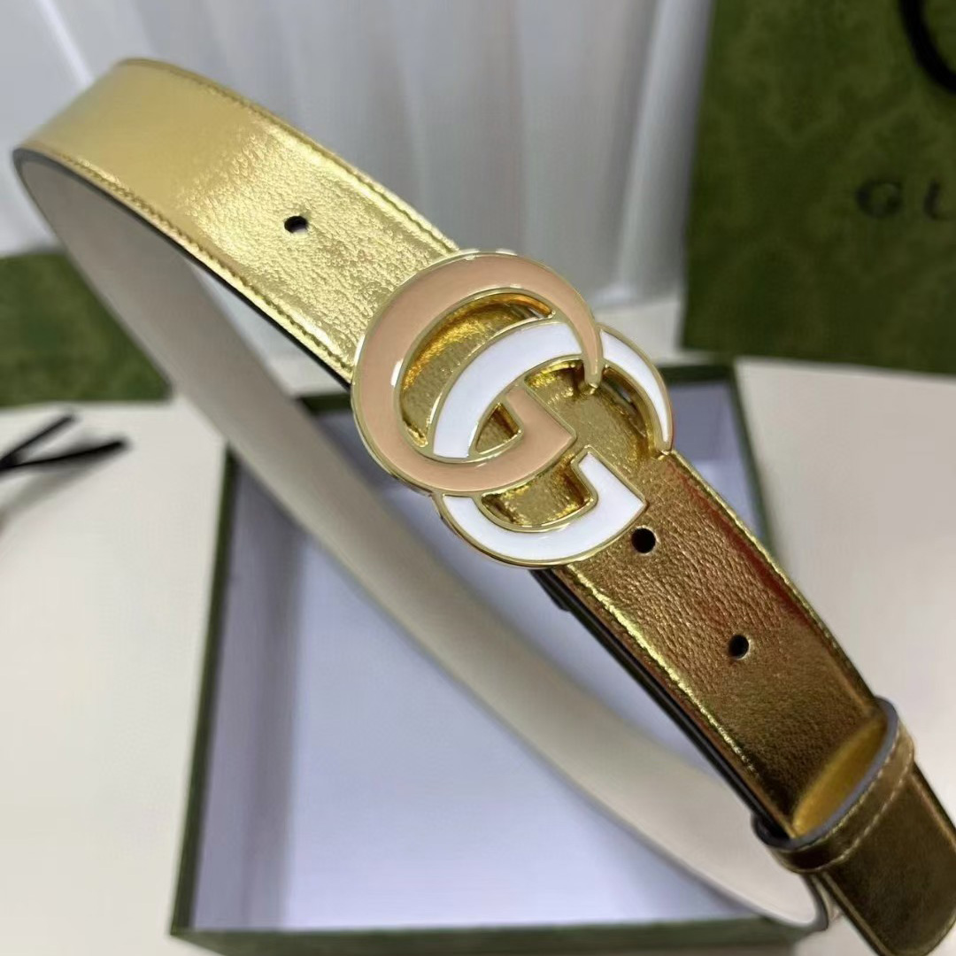 Gucci Leather Belt  - DopestKickz