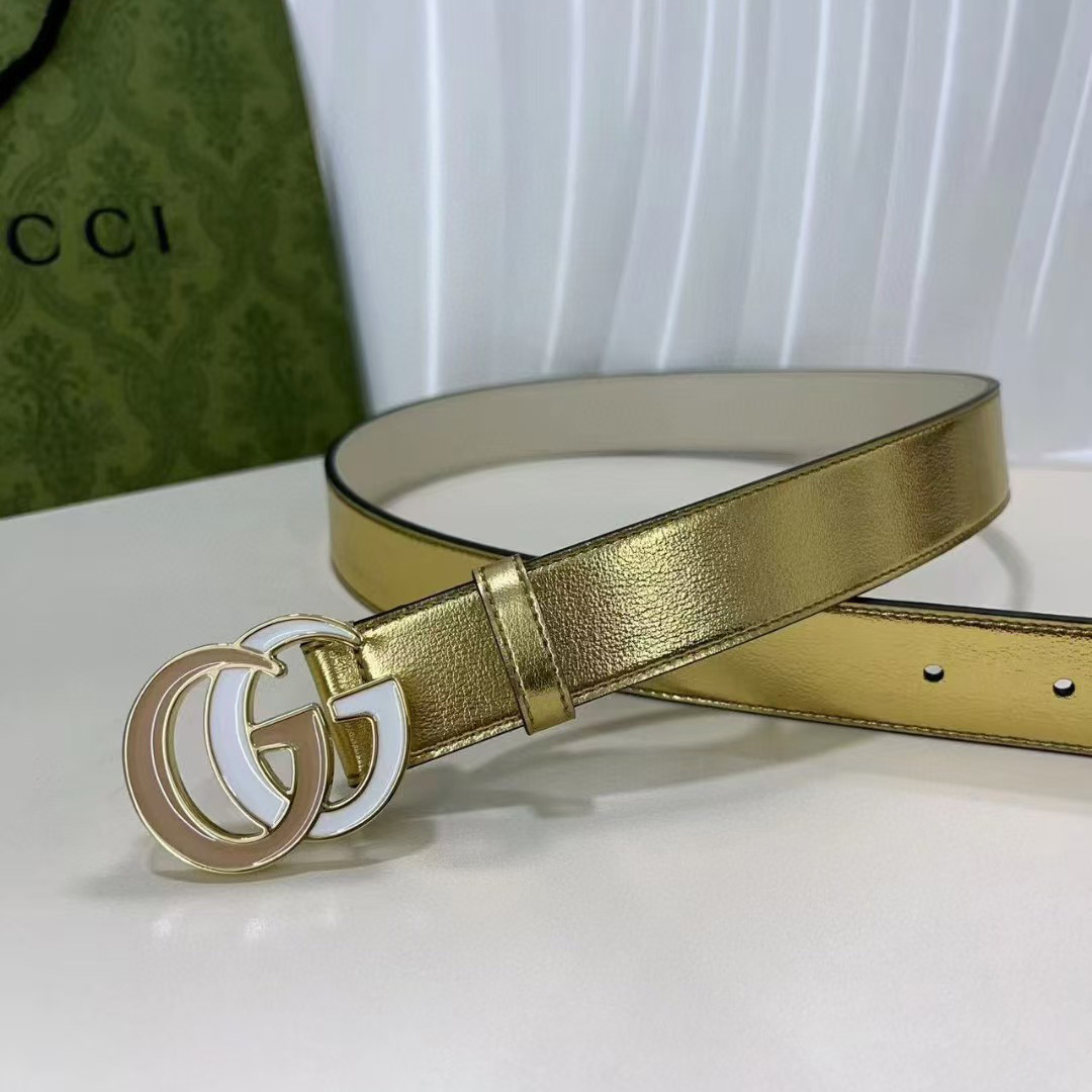 Gucci Leather Belt  - DopestKickz
