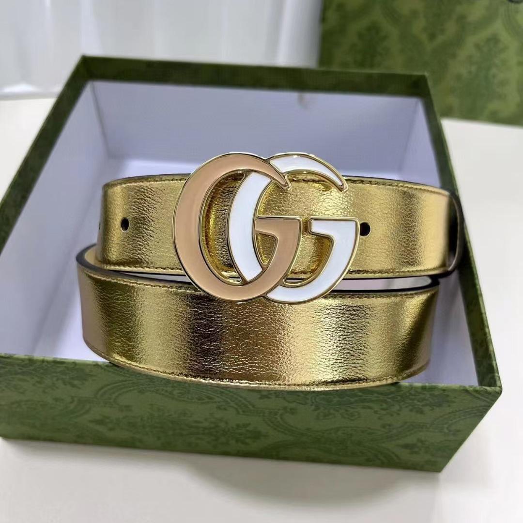 Gucci Leather Belt  - DopestKickz