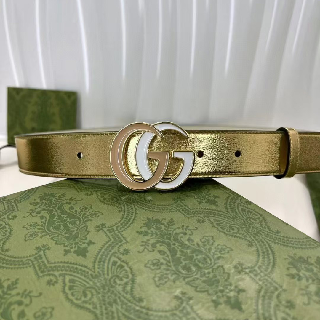 Gucci Leather Belt  - DopestKickz