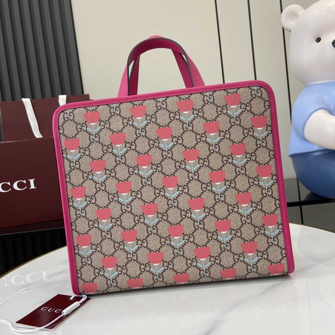 Gucci Children's Flower print Tote Bag - DopestKickz