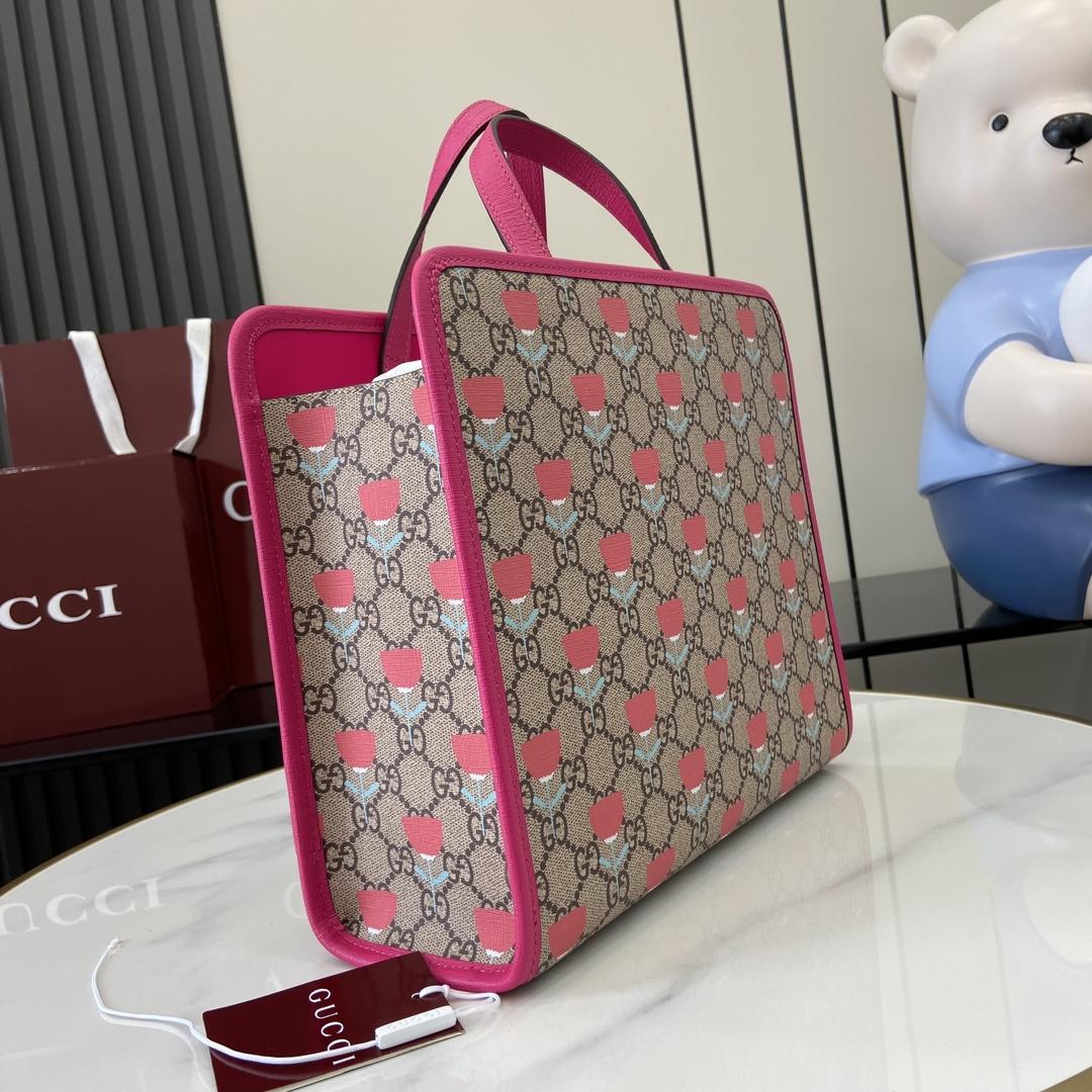 Gucci Children's Flower print Tote Bag - DopestKickz