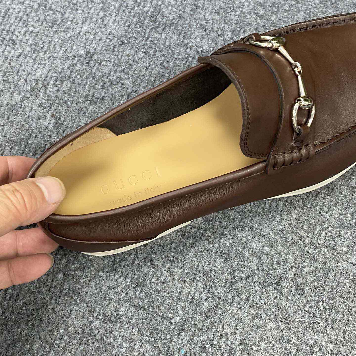 Gucci Men's Loafer With Horsebit - DopestKickz