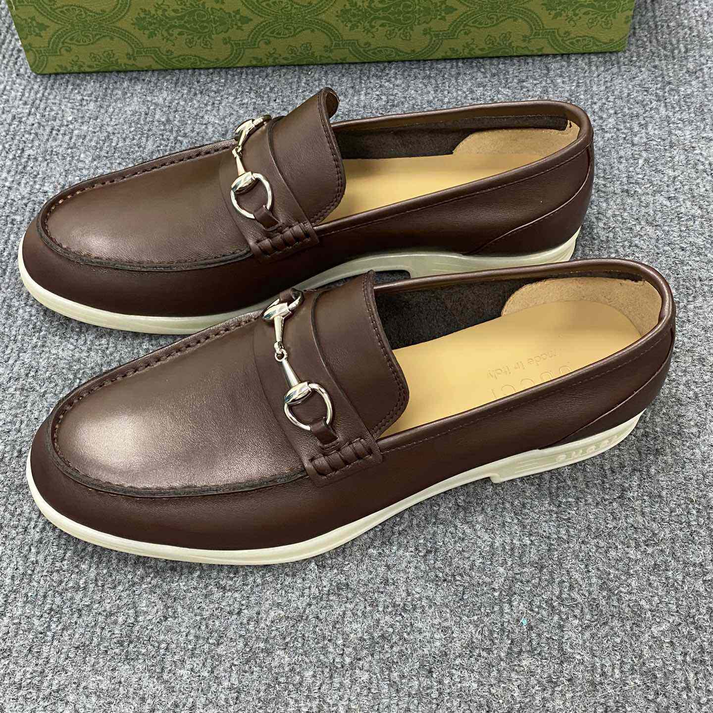 Gucci Men's Loafer With Horsebit - DopestKickz