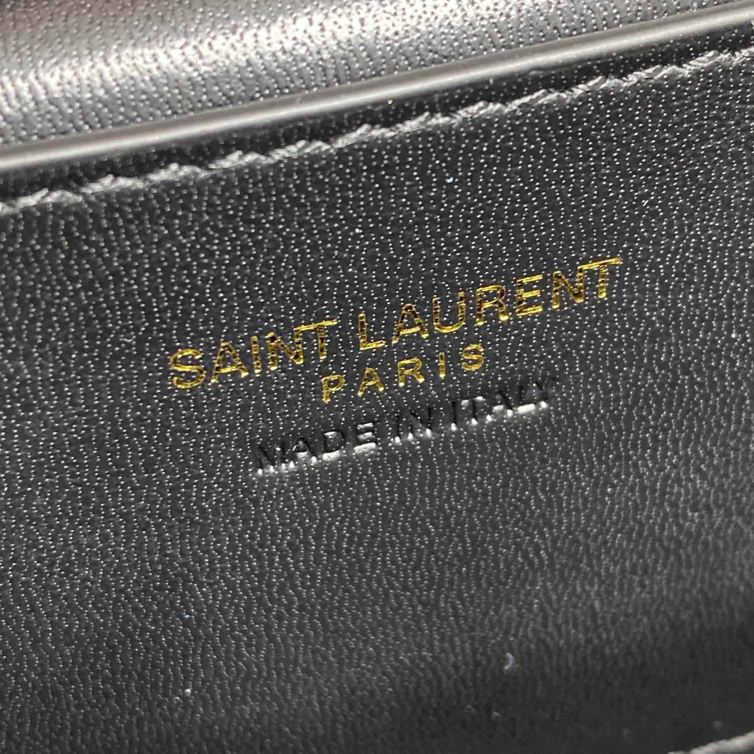Saint Laurent Gaby Vanity Bag In Lambskin - DopestKickz