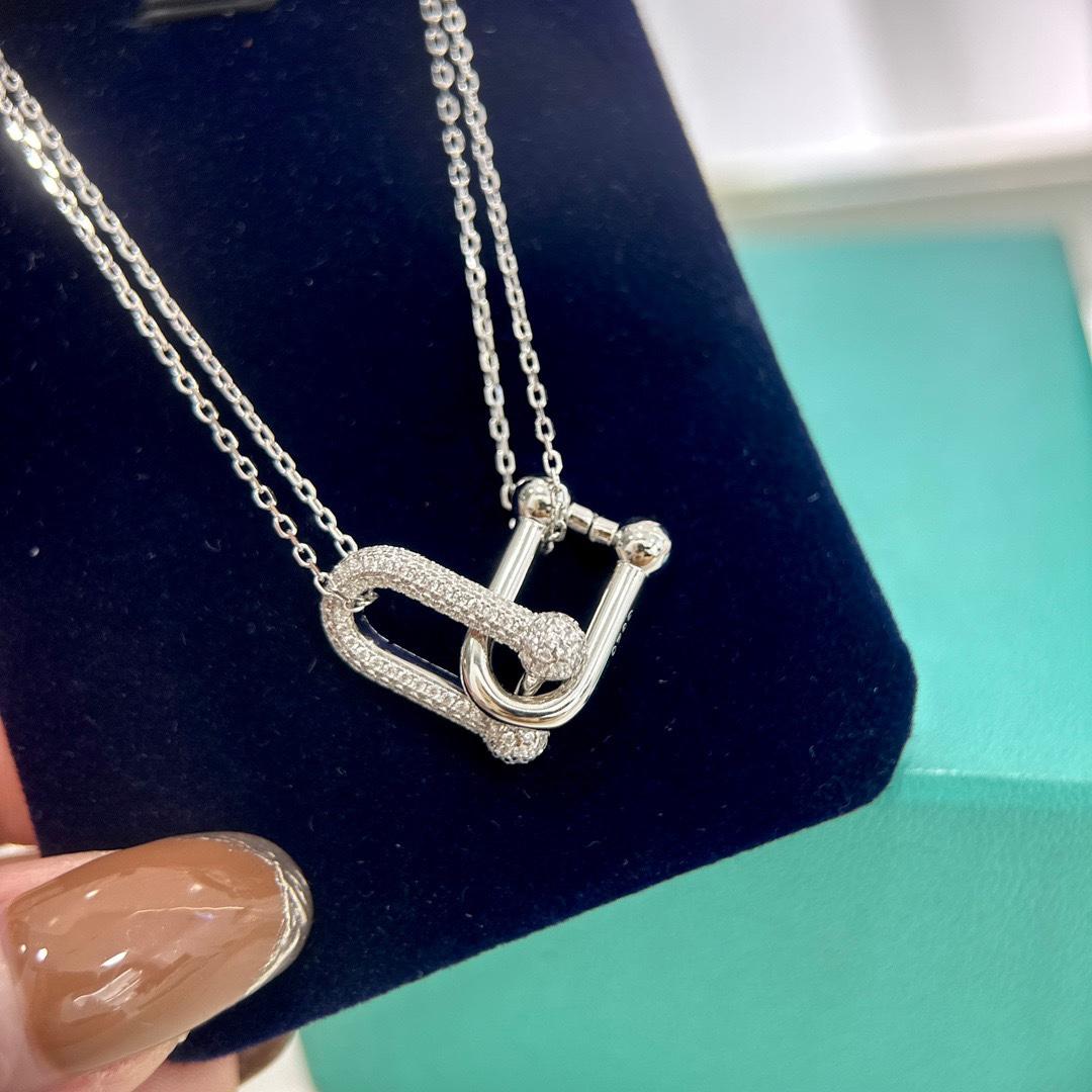 Tiffany & Co. Large Double Link Pendant - DopestKickz