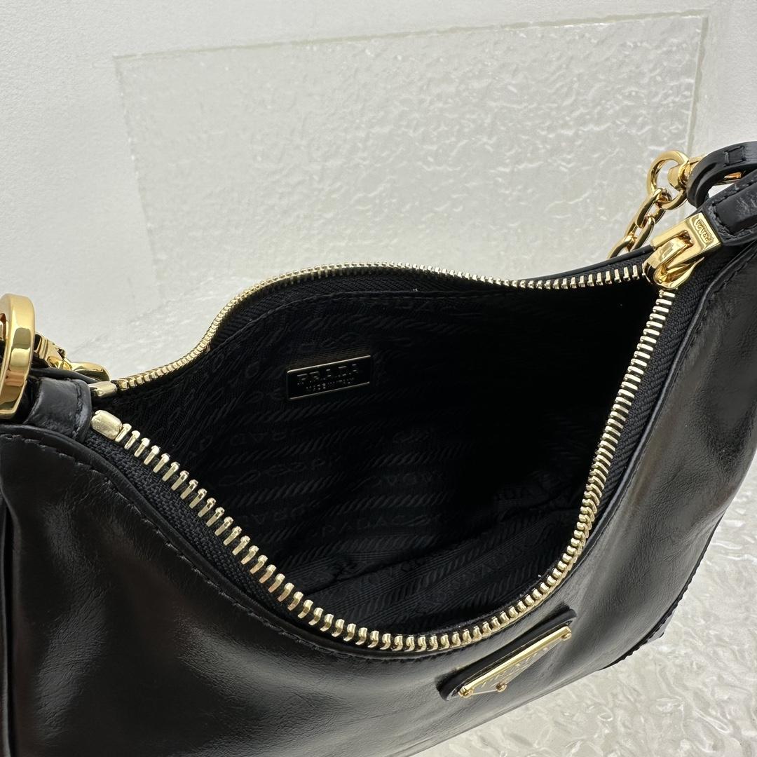 Prada Re-Edition 2005 Naplak Patent Leather Bag - DopestKickz