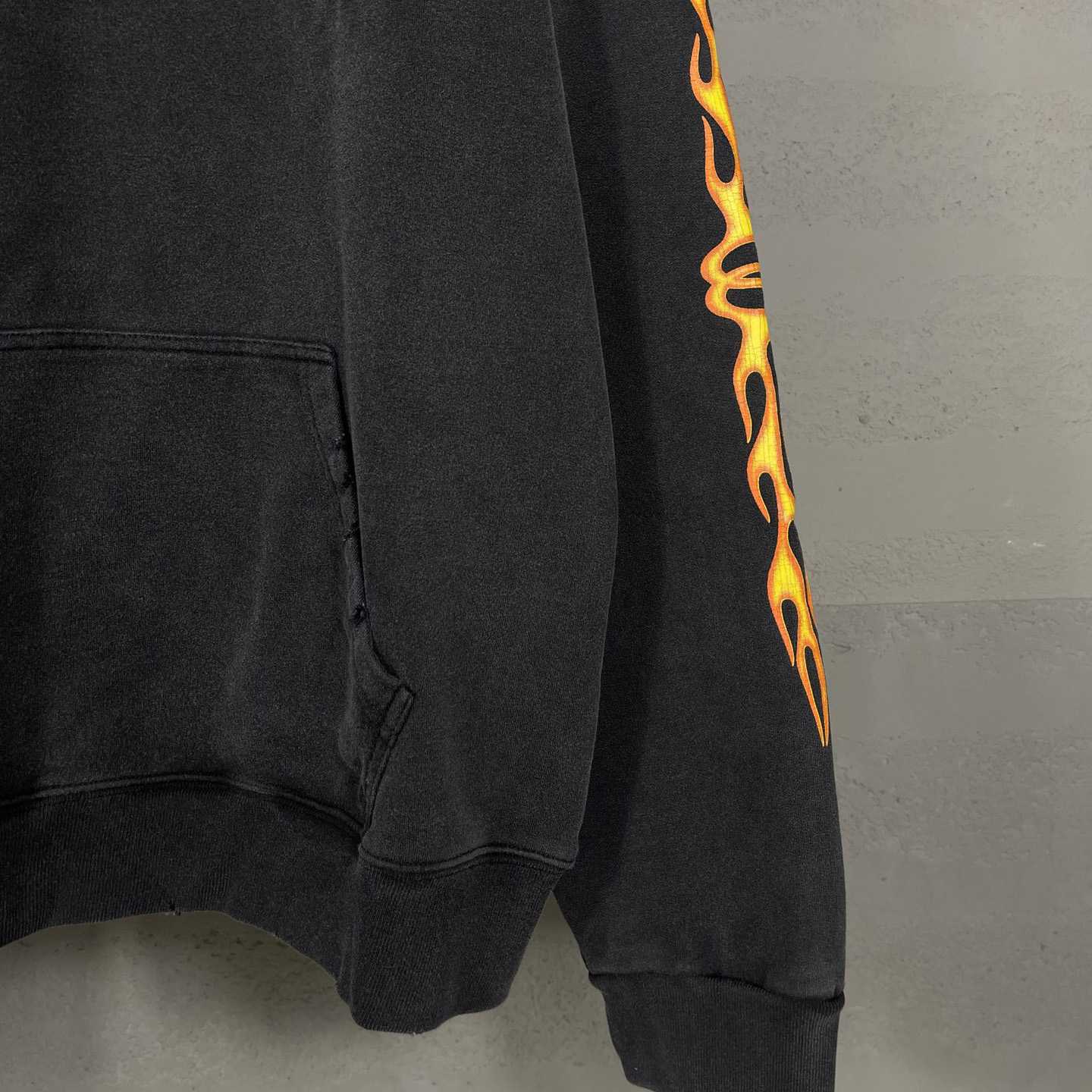 Balenciaga Oversized Flame Hoody - DopestKickz