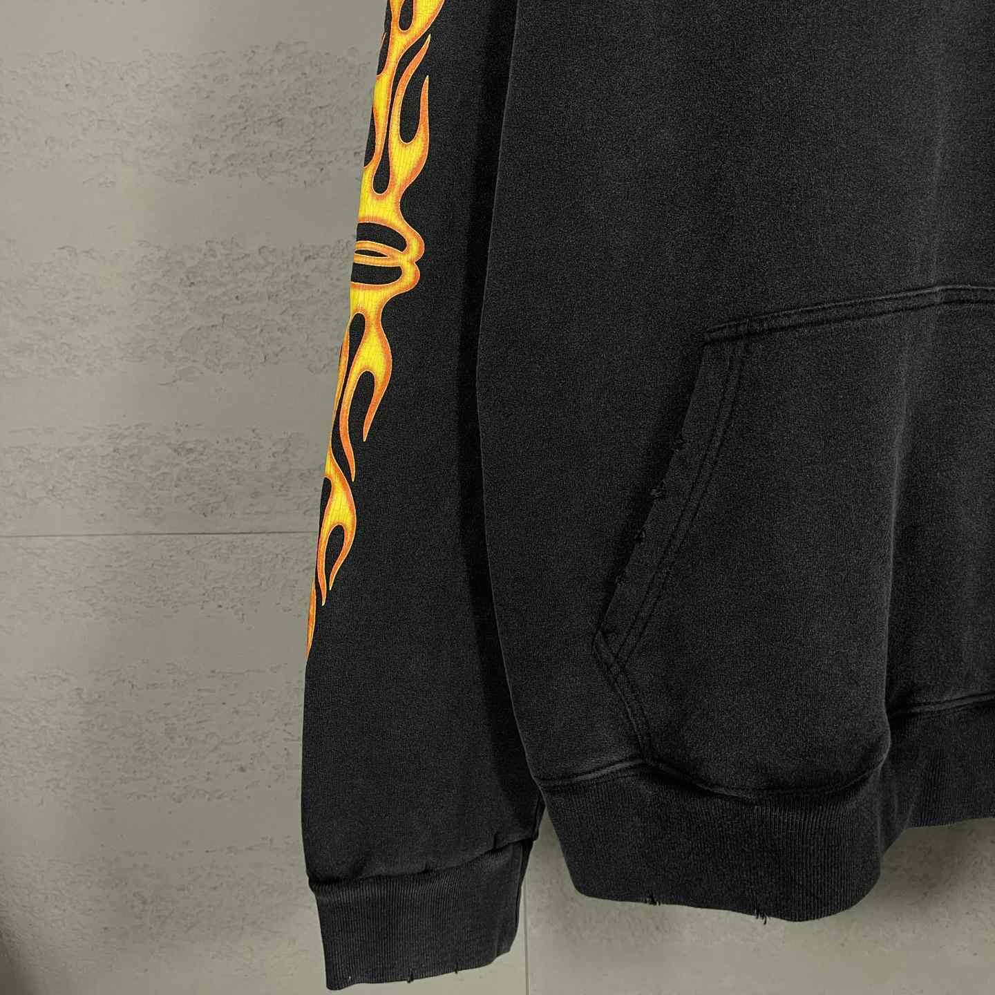 Balenciaga Oversized Flame Hoody - DopestKickz