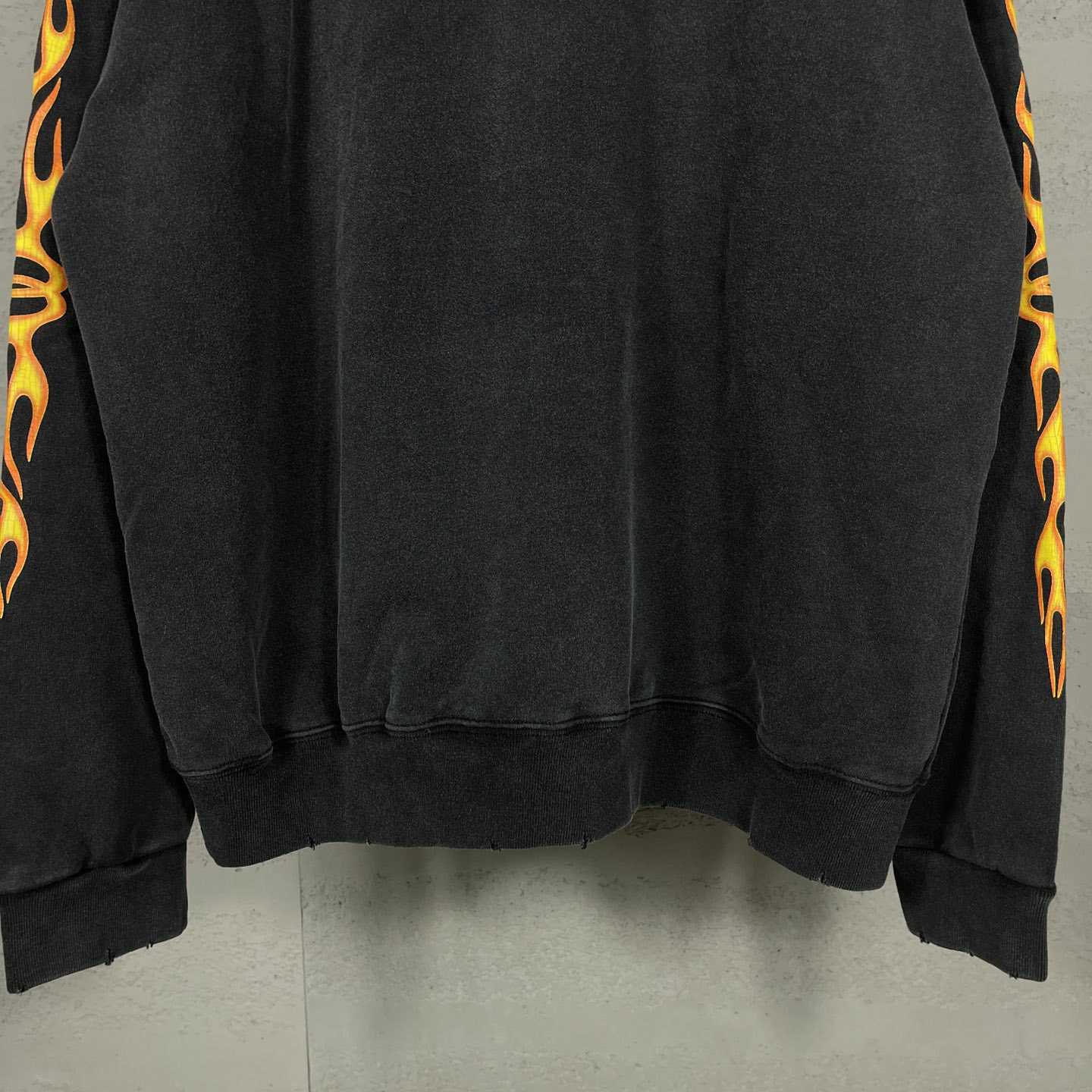 Balenciaga Oversized Flame Hoody - DopestKickz