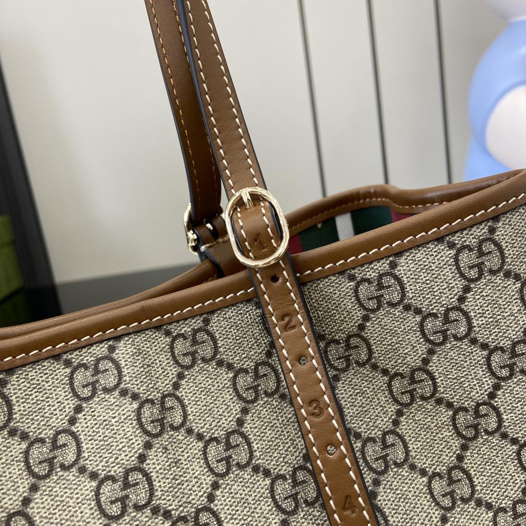 Gucci GG Emblem Small Tote Bag - DopestKickz