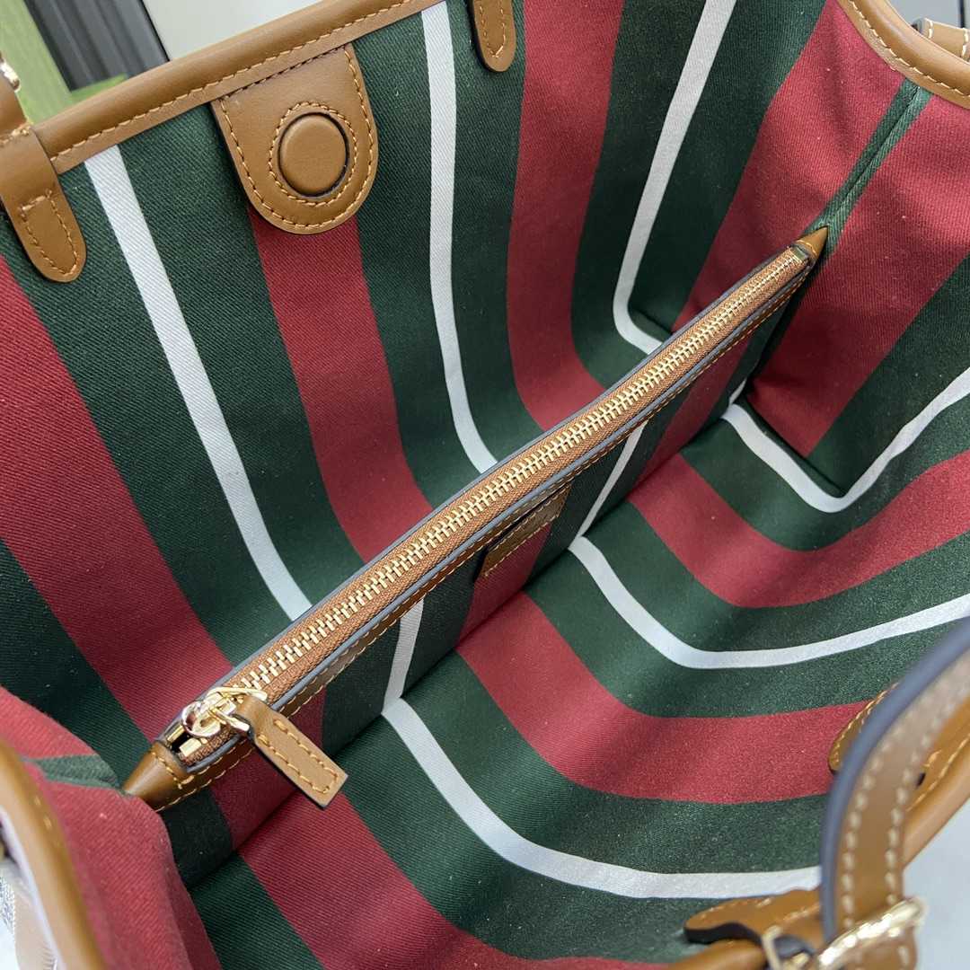 Gucci GG Emblem Small Tote Bag - DopestKickz