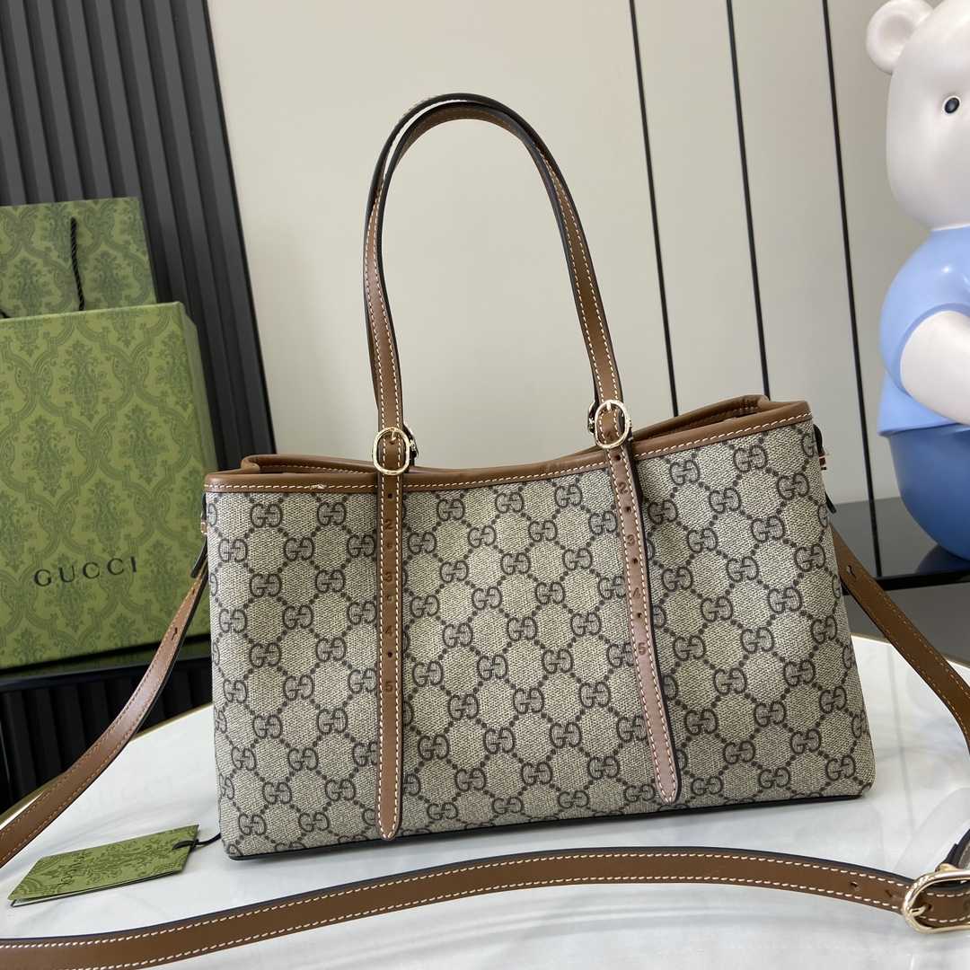Gucci GG Emblem Small Tote Bag - DopestKickz