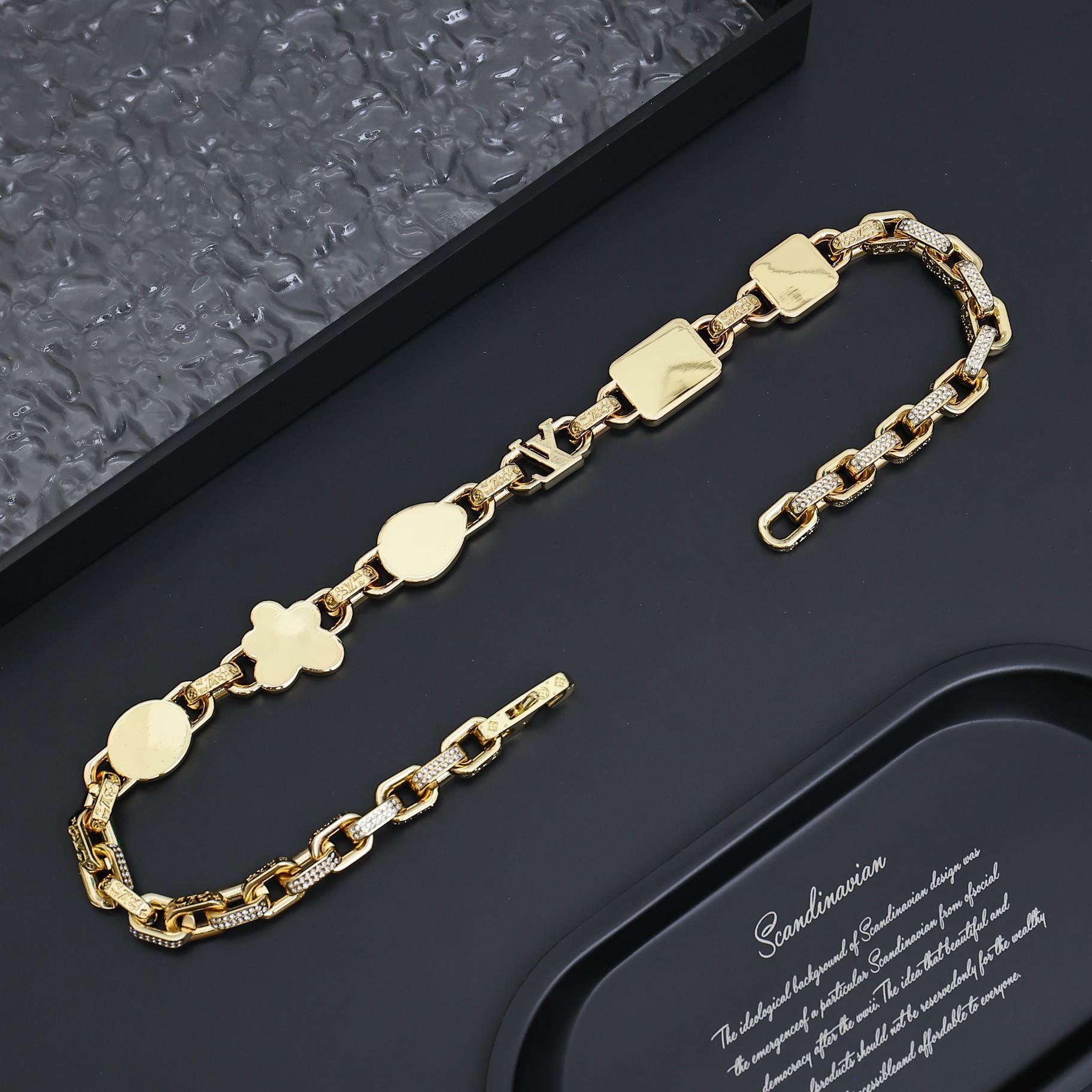 Louis Vuitton Paradise Stone Necklace  M01875 - DopestKickz