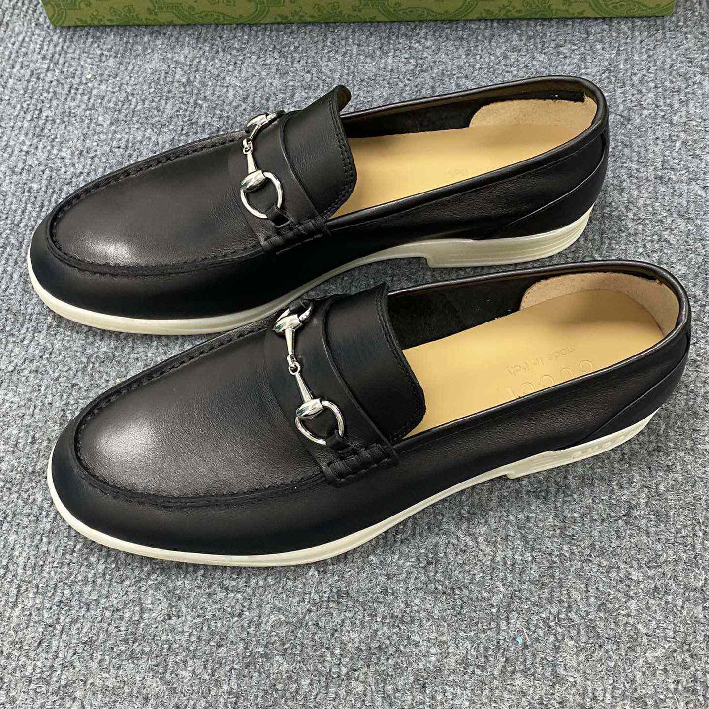 Gucci Men's Loafer With Horsebit - DopestKickz