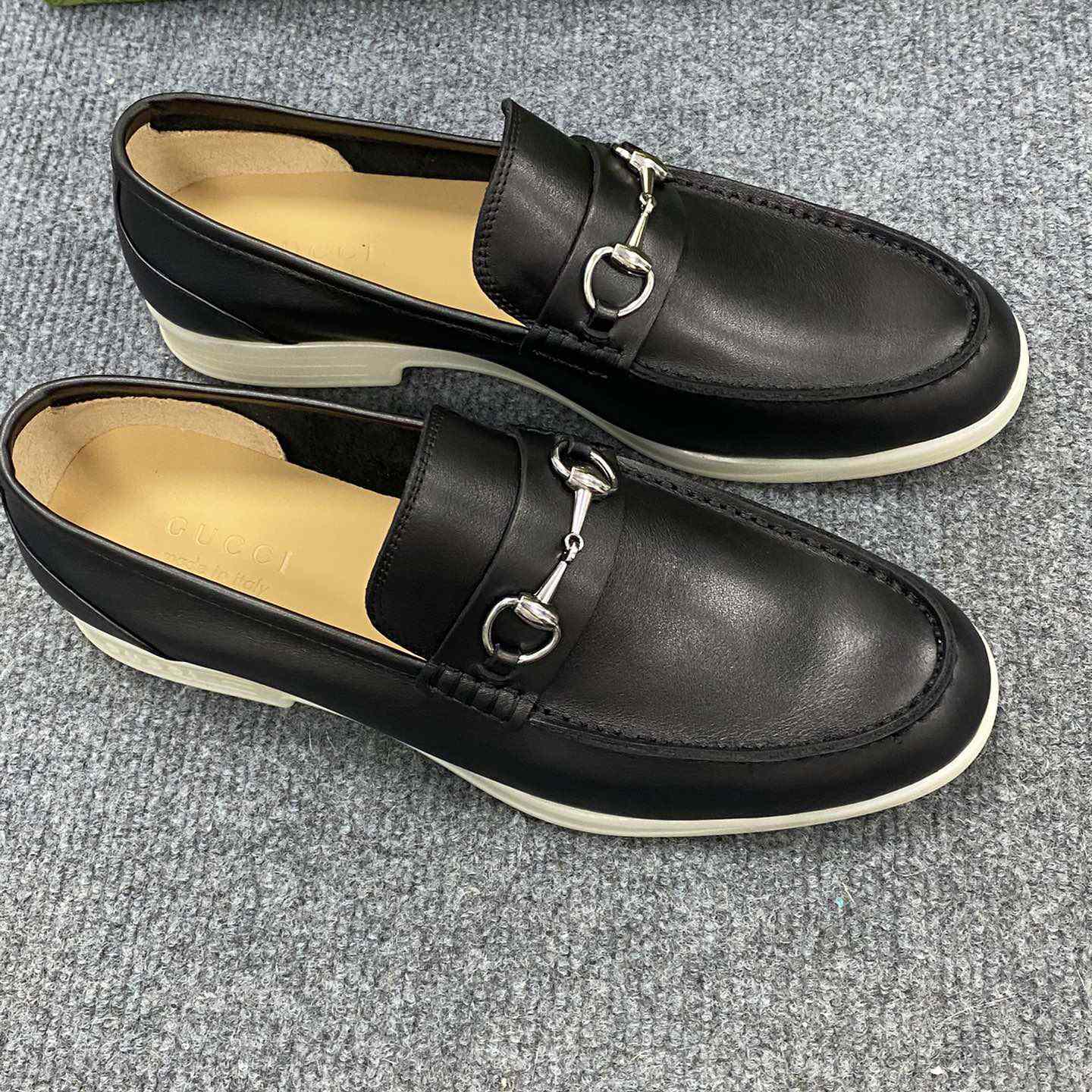 Gucci Men's Loafer With Horsebit - DopestKickz