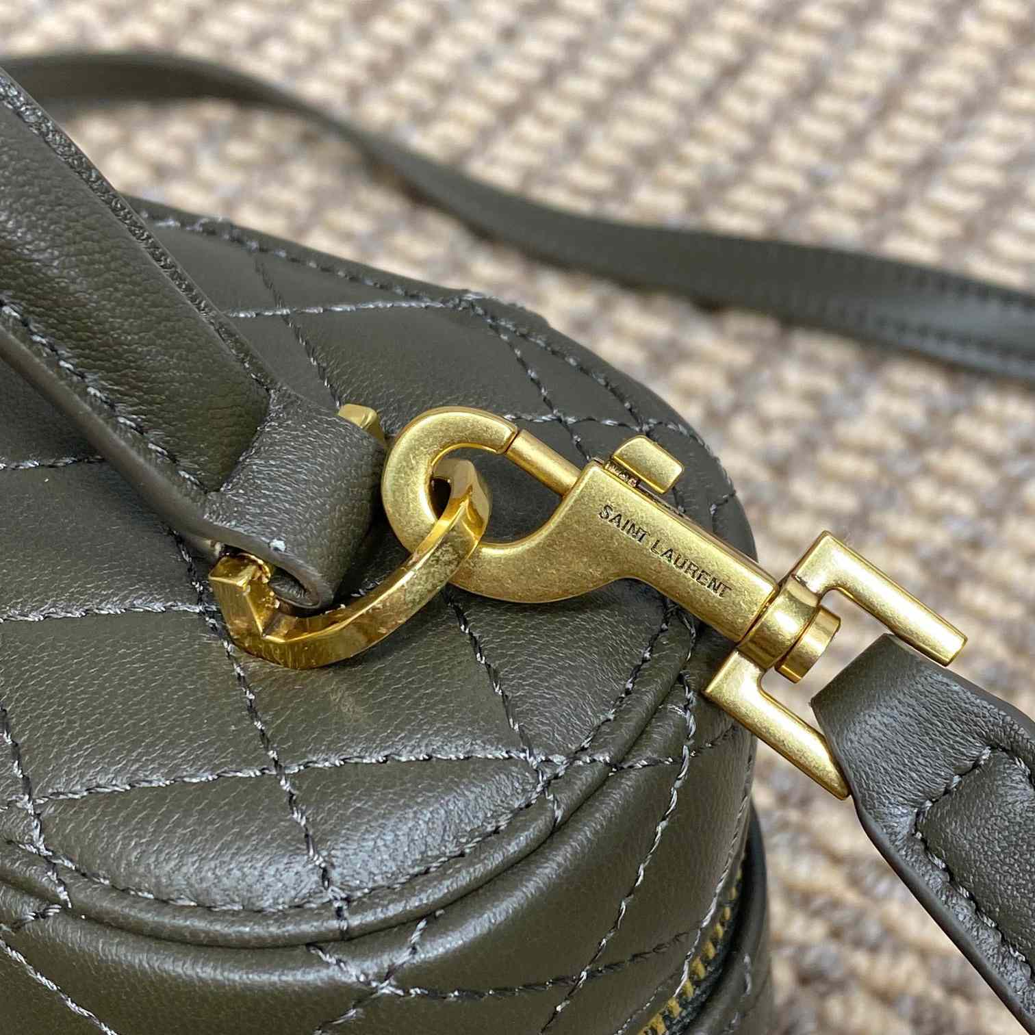 Saint Laurent Gaby Vanity Bag In Lambskin - DopestKickz