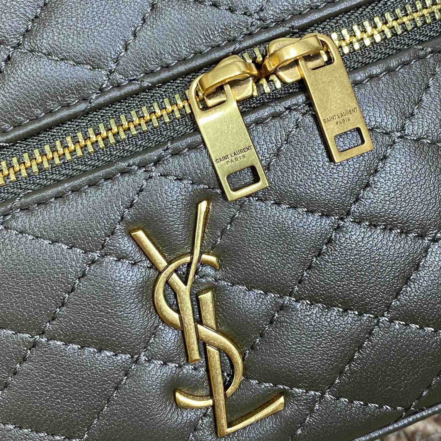 Saint Laurent Gaby Vanity Bag In Lambskin - DopestKickz