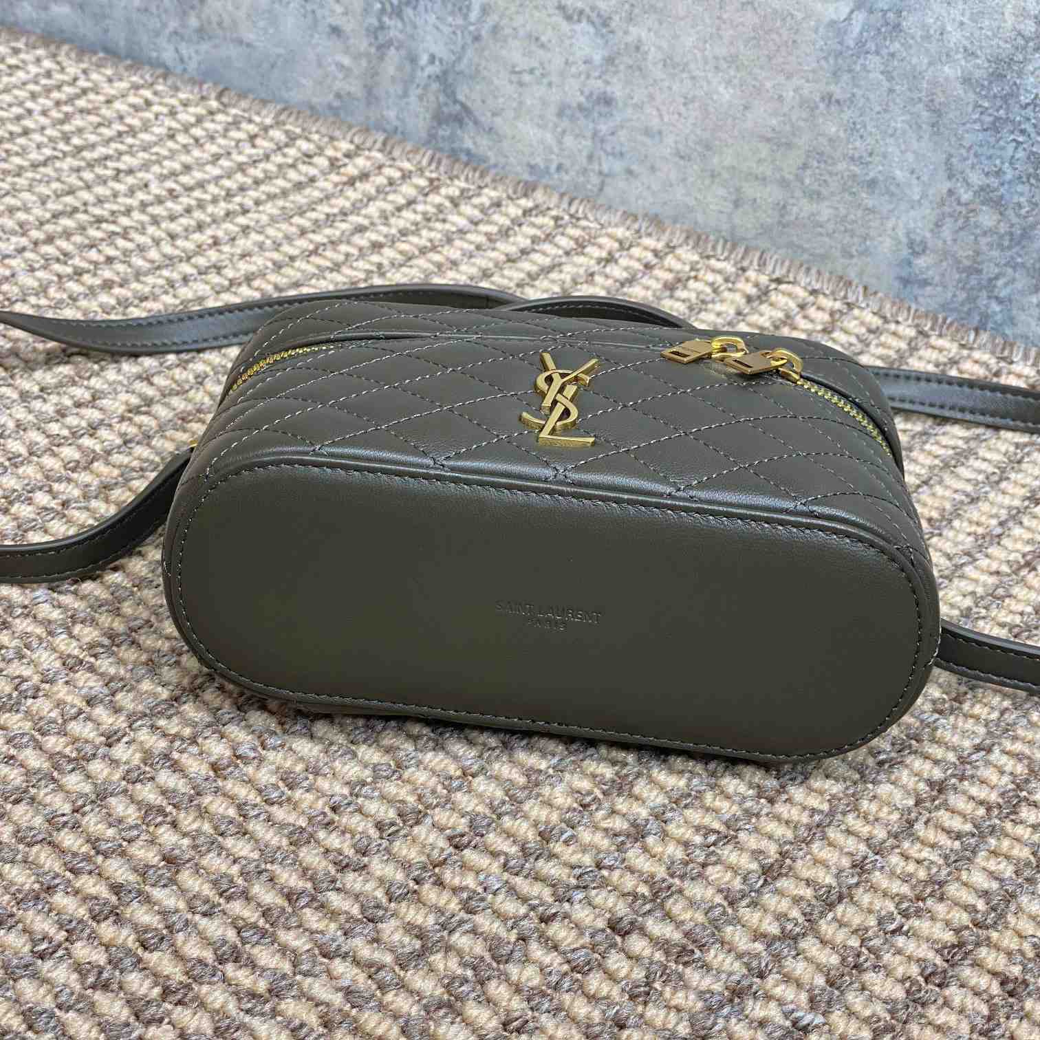 Saint Laurent Gaby Vanity Bag In Lambskin - DopestKickz