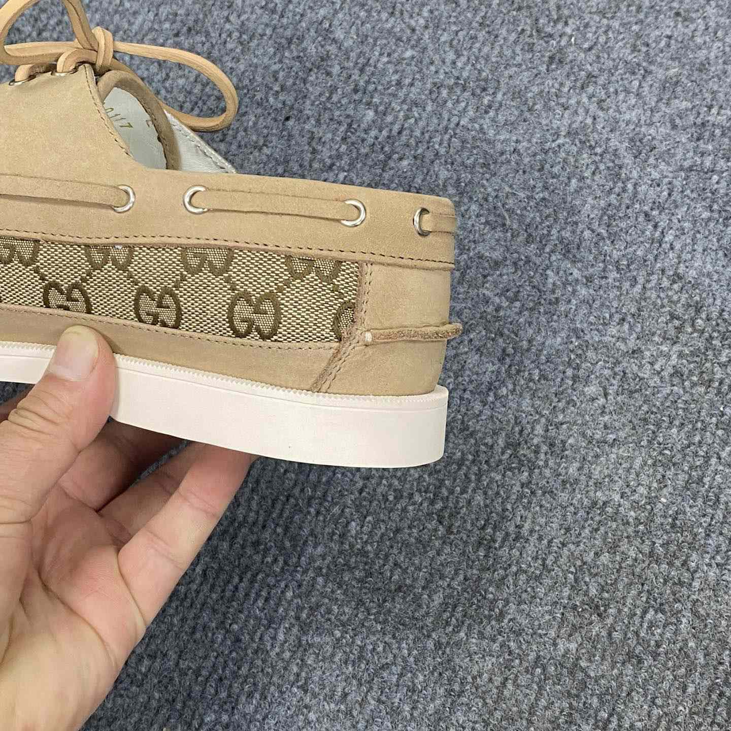 Gucci Men's Original GG Lace-up Loafer - DopestKickz