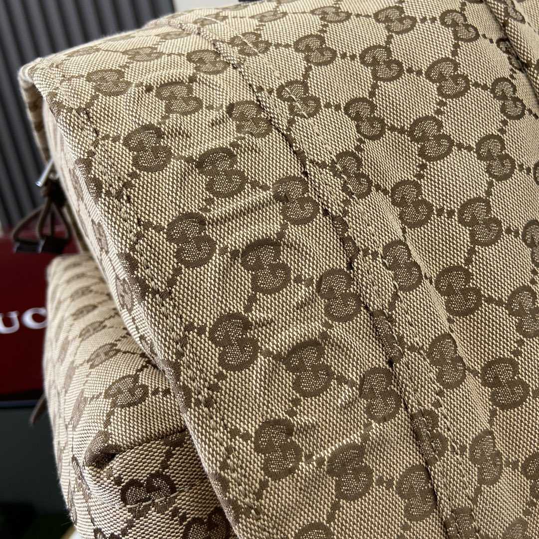 Gucci Medium Backpack With Gucci Logo - DopestKickz