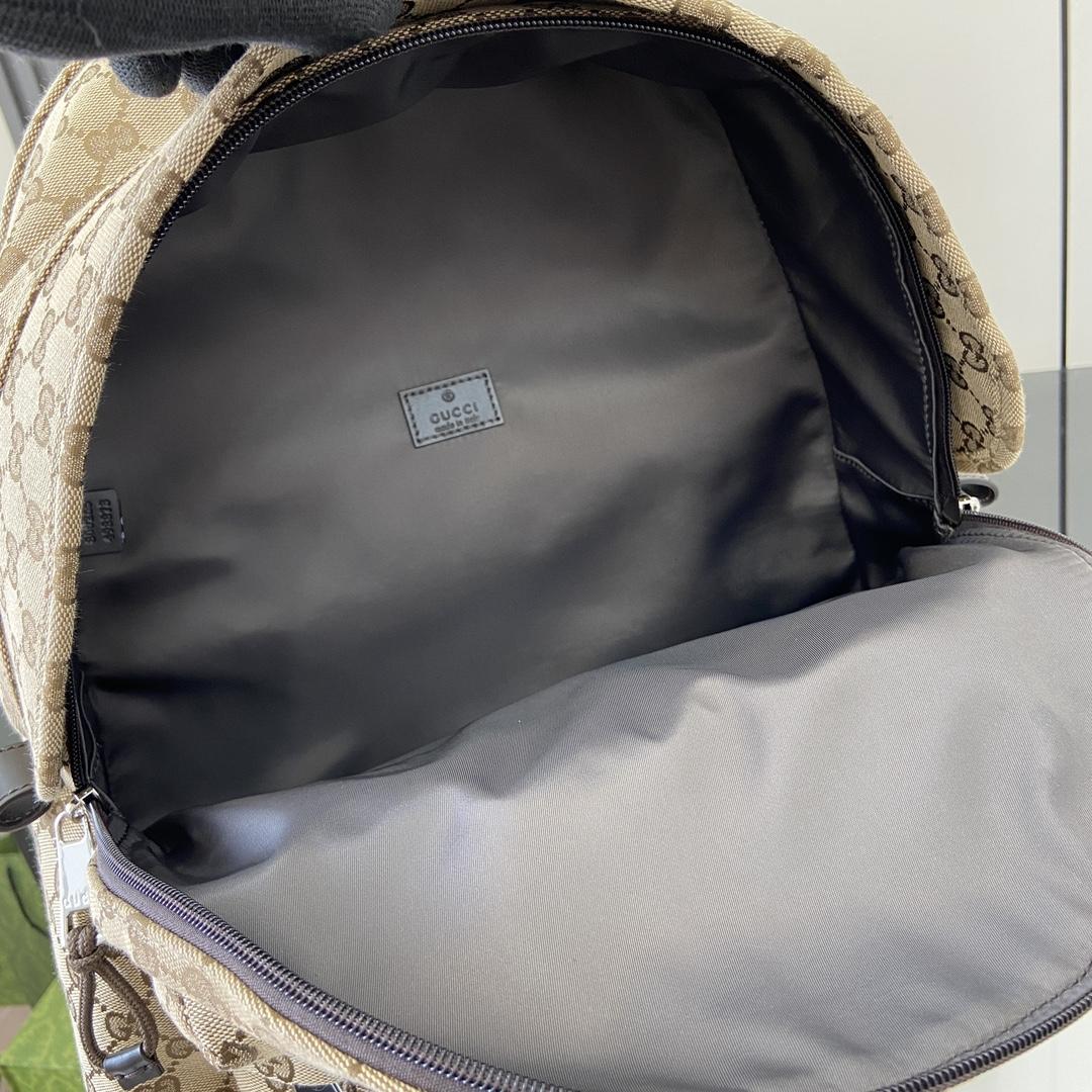 Gucci Medium Backpack With Gucci Logo - DopestKickz