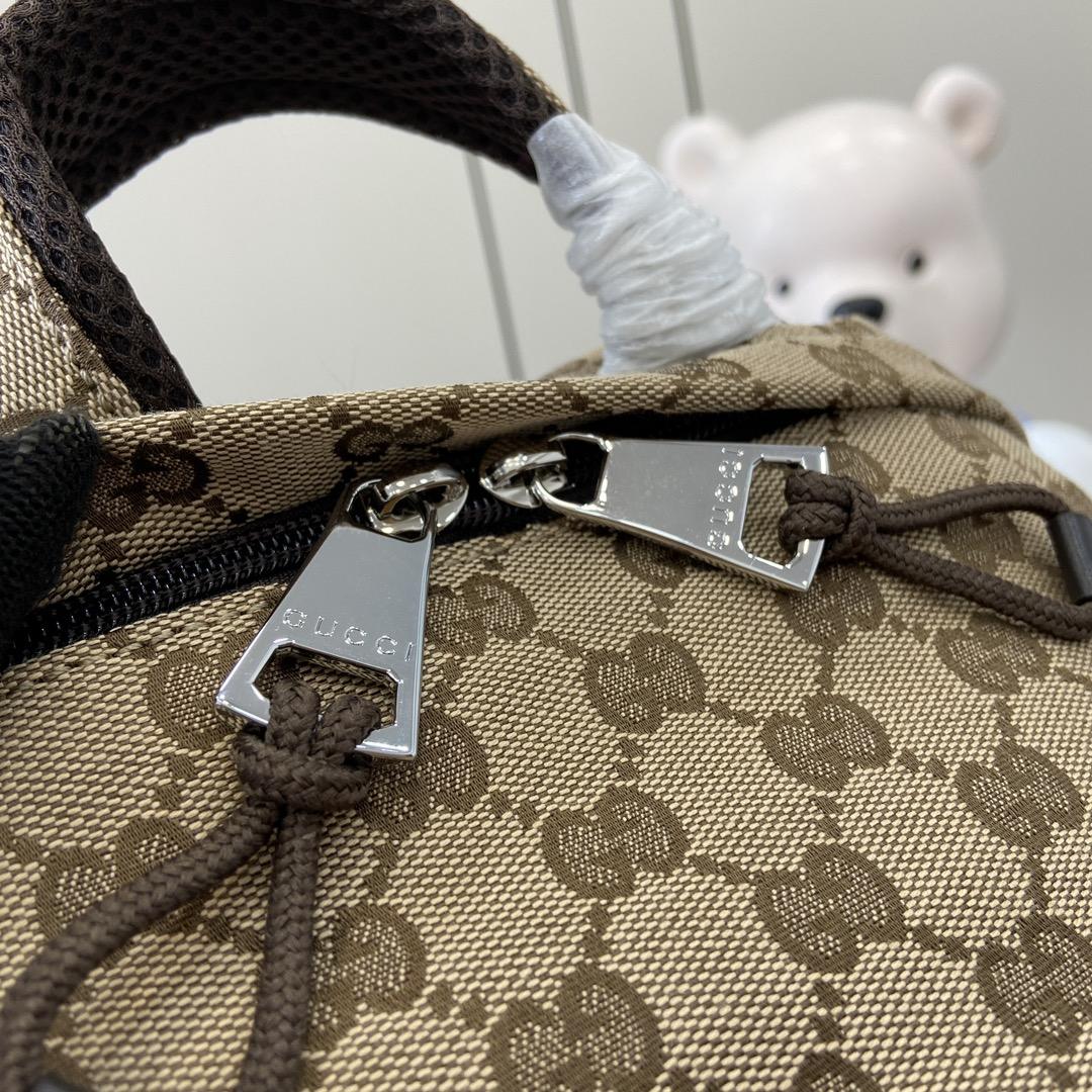 Gucci Medium Backpack With Gucci Logo - DopestKickz