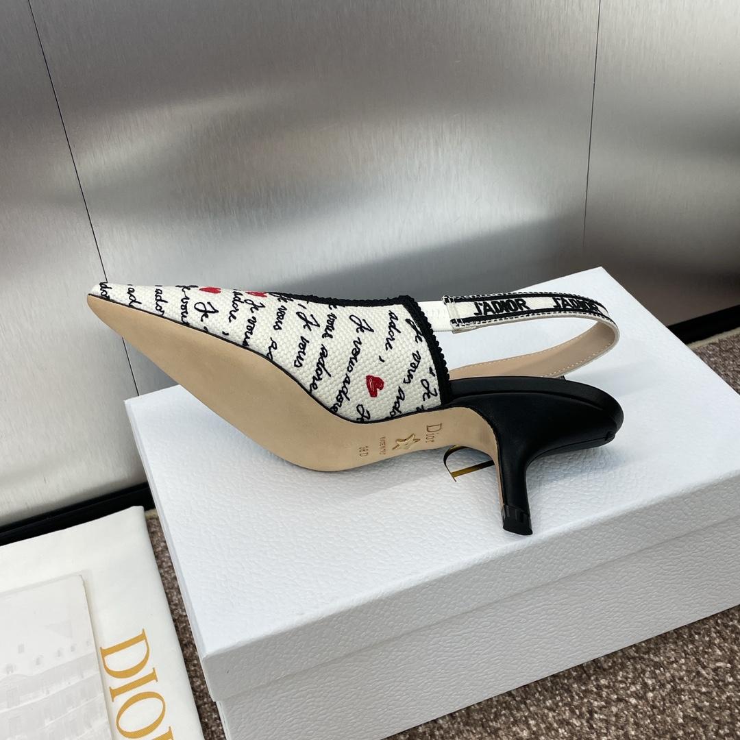 Dior J'Adior Dioramour Slingback Pump - DopestKickz