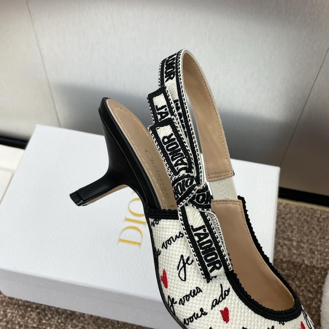 Dior J'Adior Dioramour Slingback Pump - DopestKickz