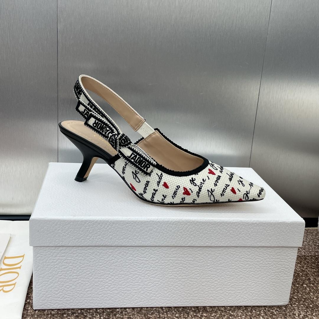 Dior J'Adior Dioramour Slingback Pump - DopestKickz