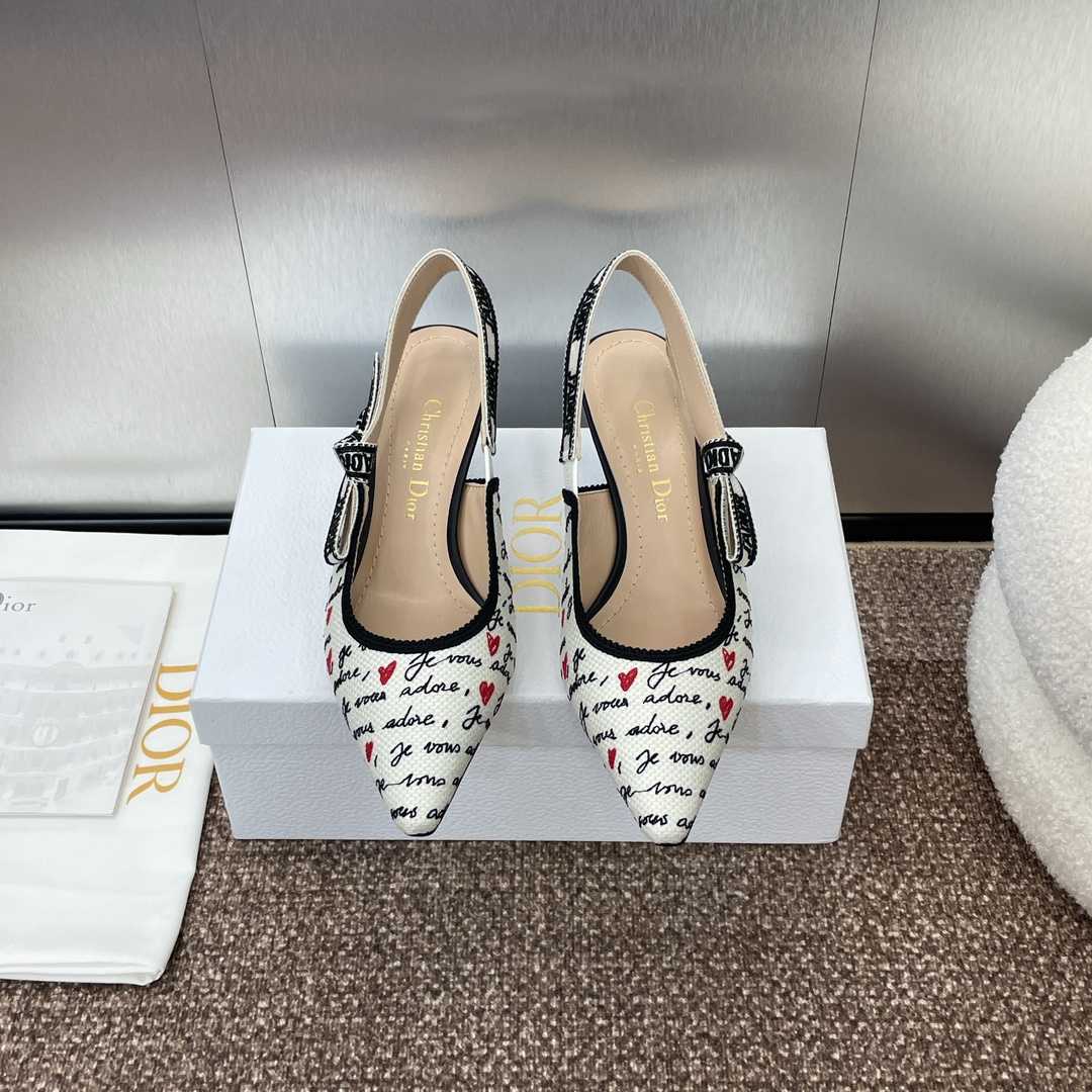 Dior J'Adior Dioramour Slingback Pump - DopestKickz