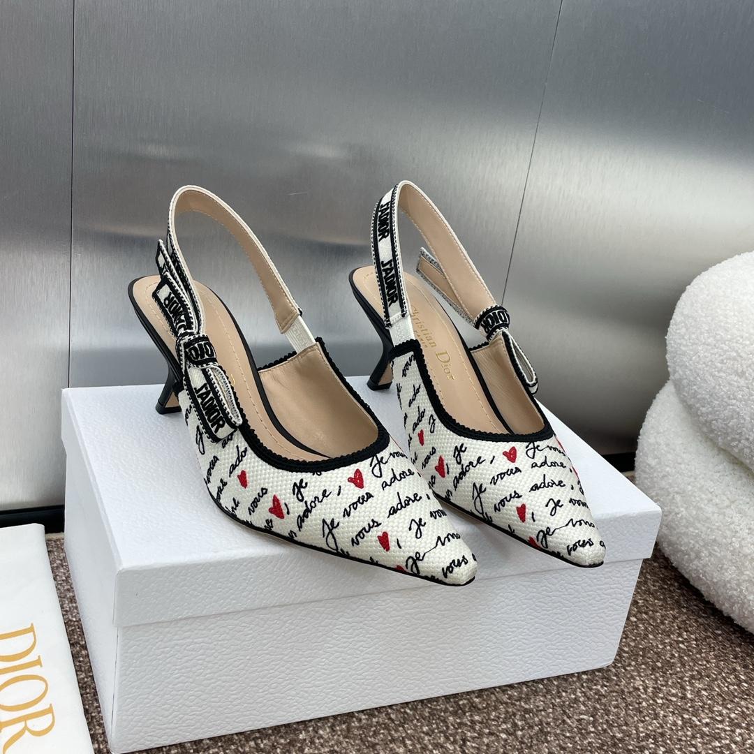 Dior J'Adior Dioramour Slingback Pump - DopestKickz