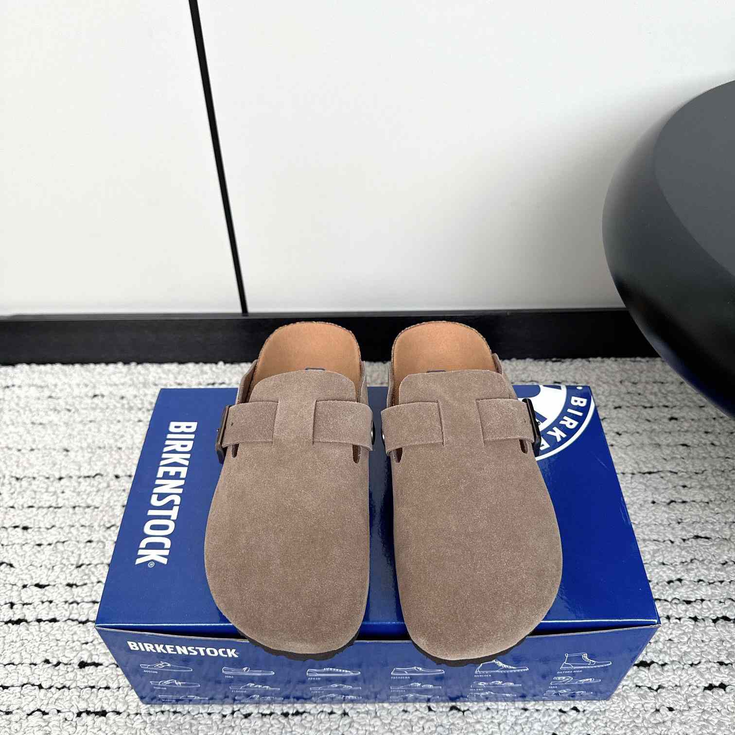 Birkenstock Boston Soft Footbed Suede Leather - DopestKickz