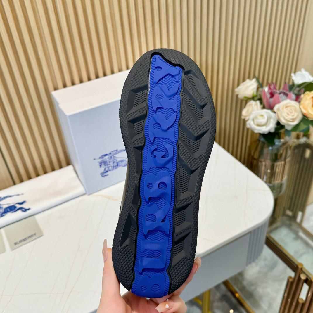 Burberry Leather Terrace Sneakers - DopestKickz