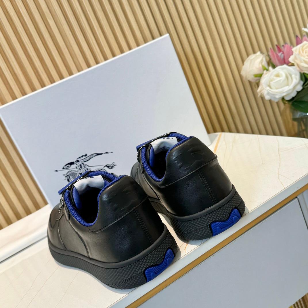 Burberry Leather Terrace Sneakers - DopestKickz