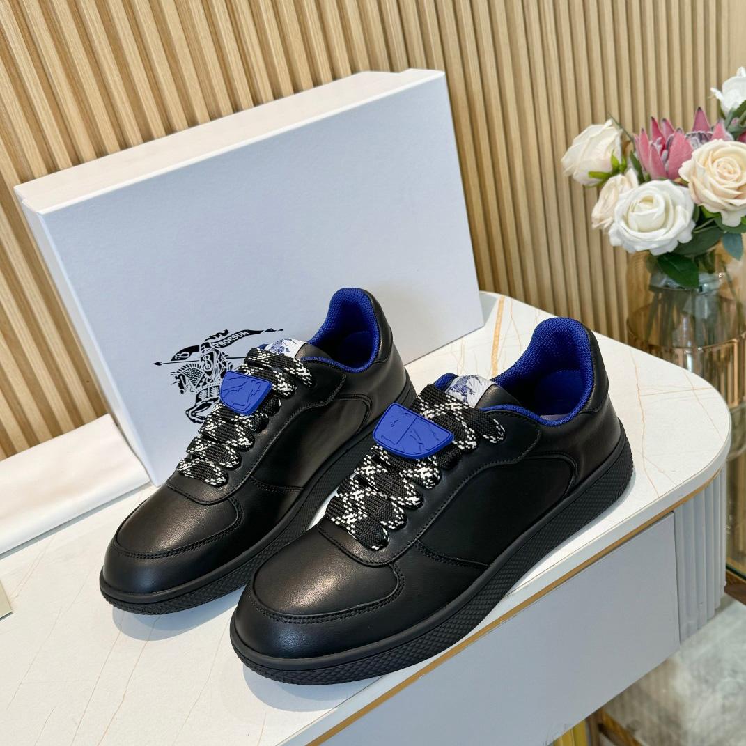 Burberry Leather Terrace Sneakers - DopestKickz