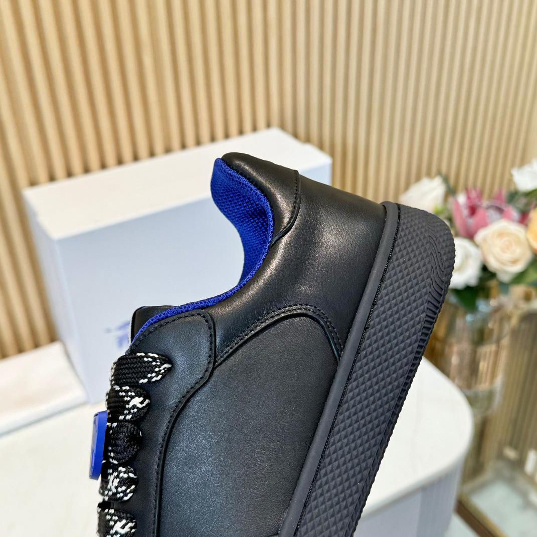 Burberry Leather Terrace Sneakers - DopestKickz