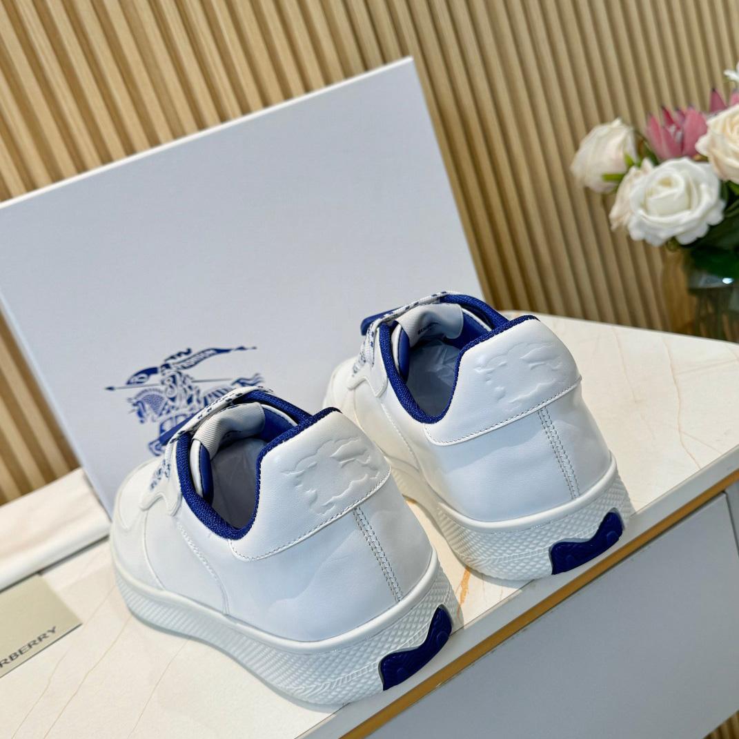 Burberry Leather Terrace Sneakers - DopestKickz