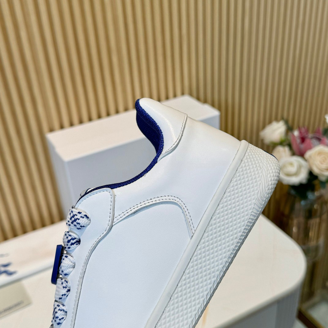 Burberry Leather Terrace Sneakers - DopestKickz